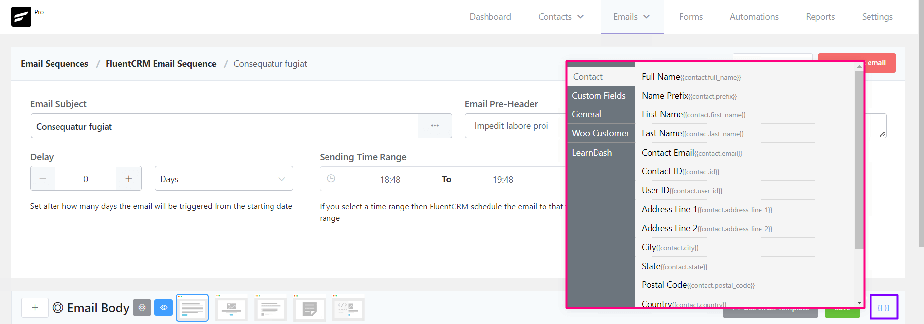 crm sequence smartcode