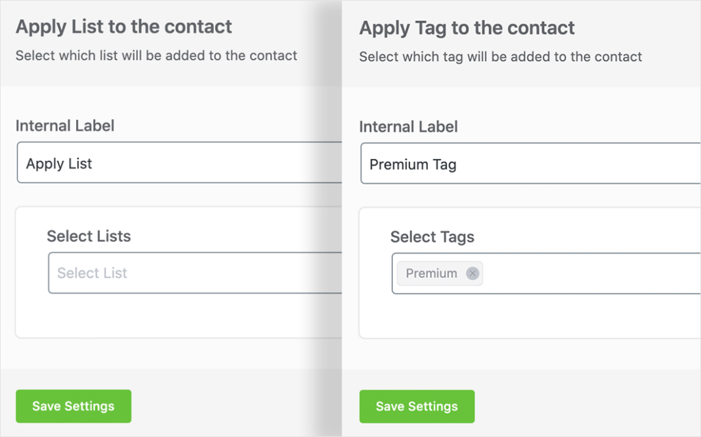 apply lists and tags to members with paid memberships pro and fluentcrm