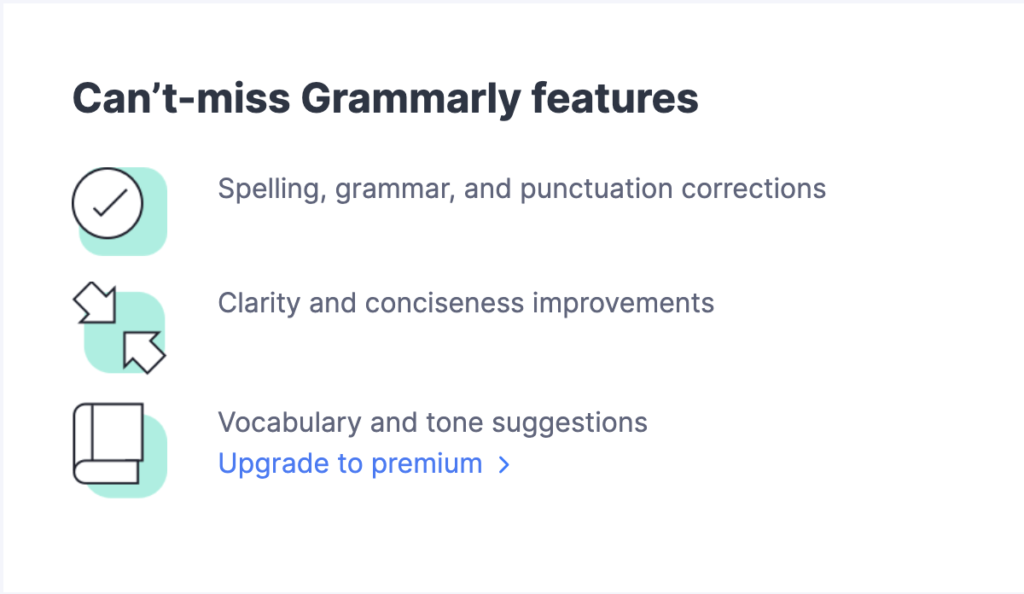 Grammarly email breakdown, welcome email sections, customer retention email, grammarly features