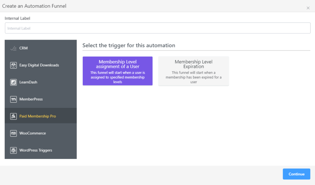Renewal sequence automation in fluentcrm