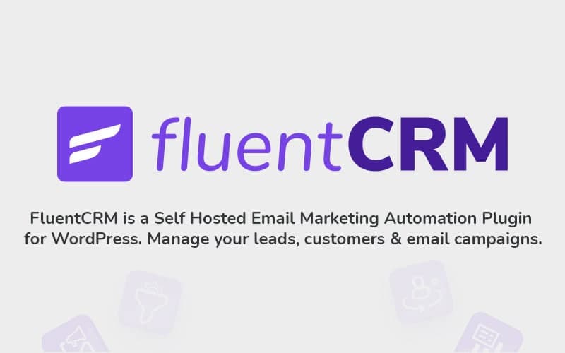 fluentcrm, woocommerce email marketing automation plugin