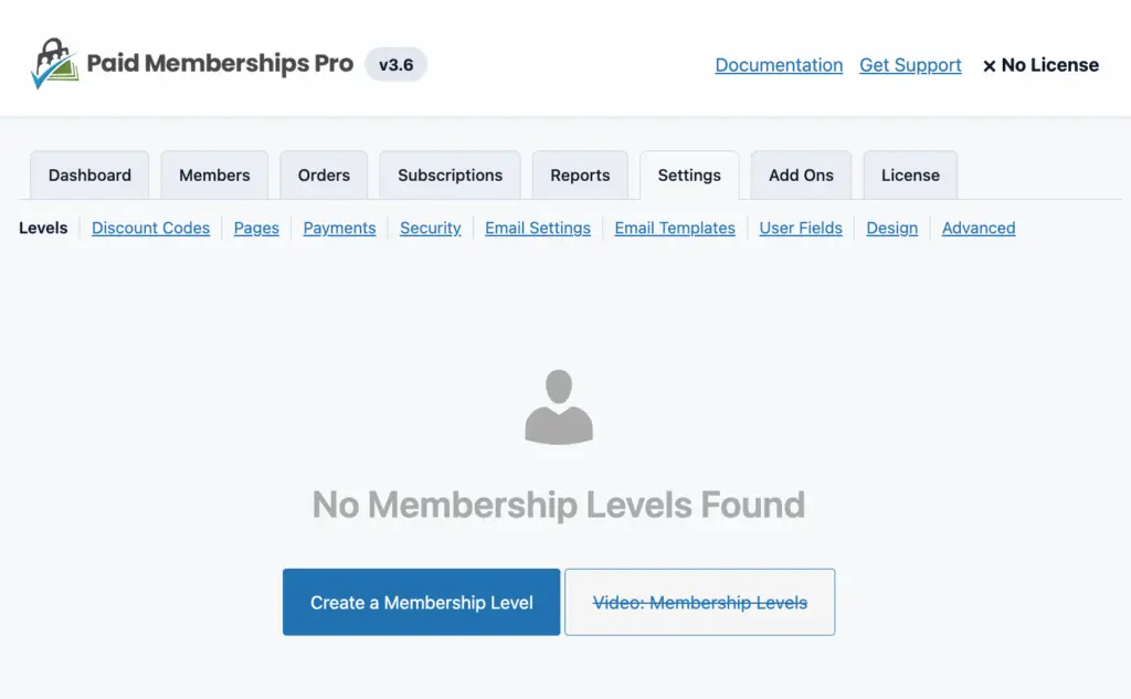 how to create memberships in paid memberships pro