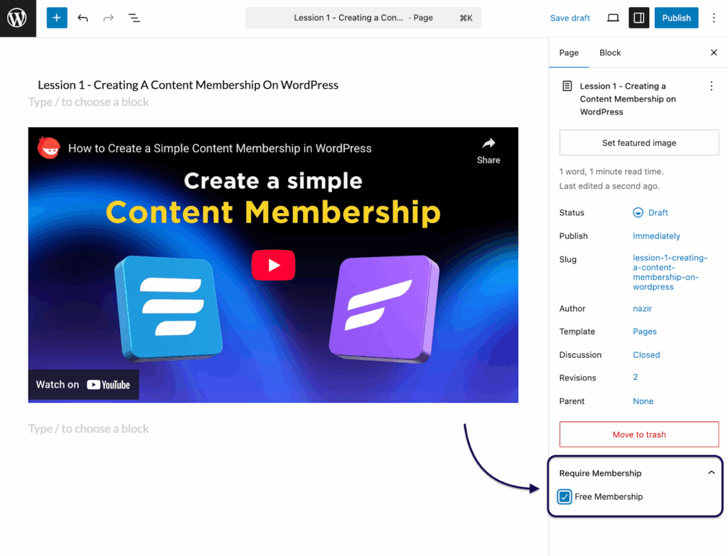 how to create gated content on wordpress, restrict wordpress content