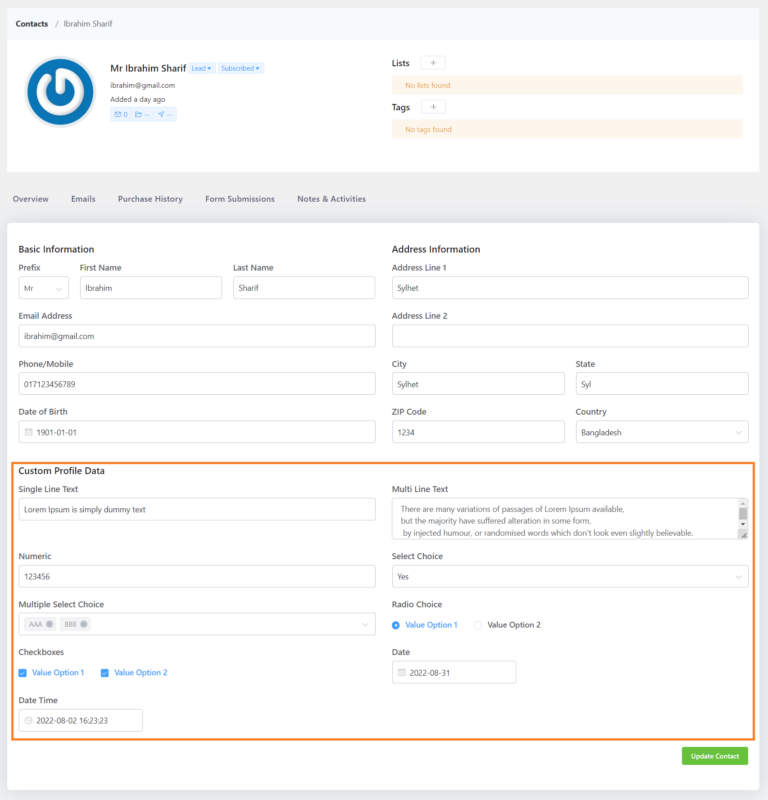  Unlock Deeper Customer Insights: The Power of Customizable Contact Fields in CRM