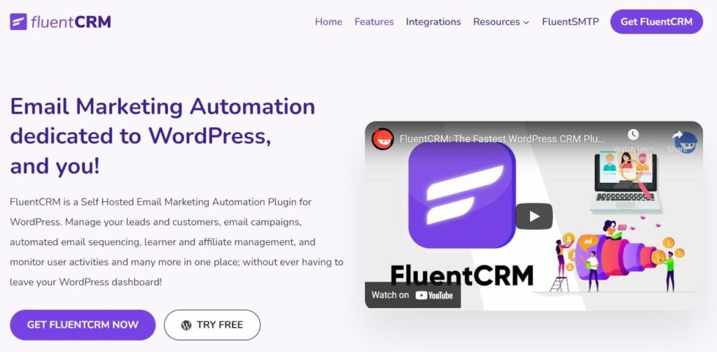 Best autoresponder for affiliate marketing, fluentcrm all-in-one marketing automation plugin