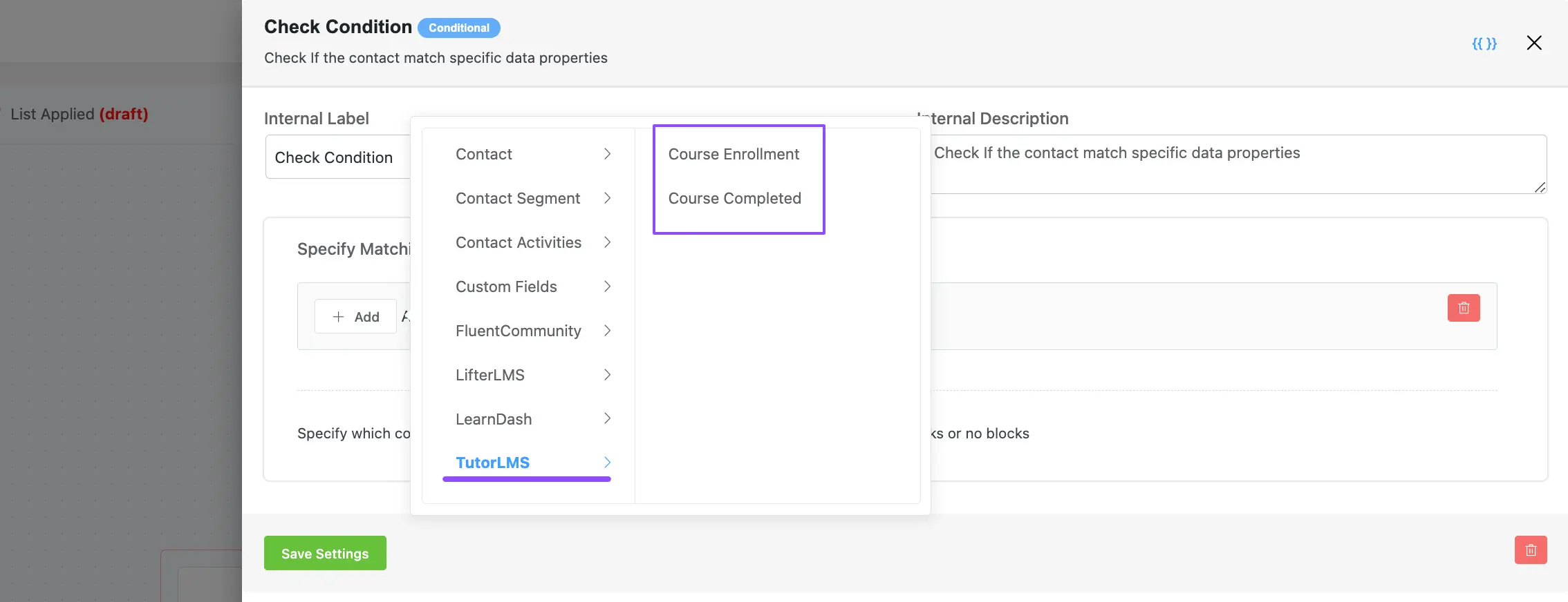 TutorLMS property