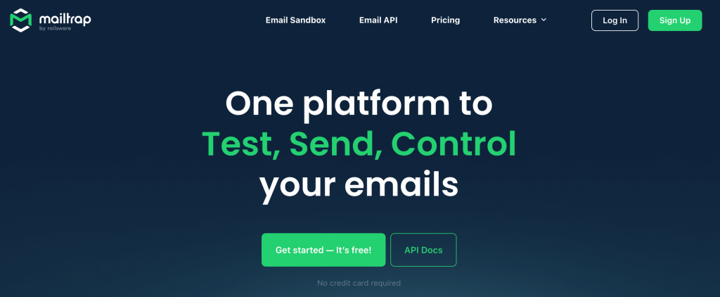 MailTrap - Email Testing Tools