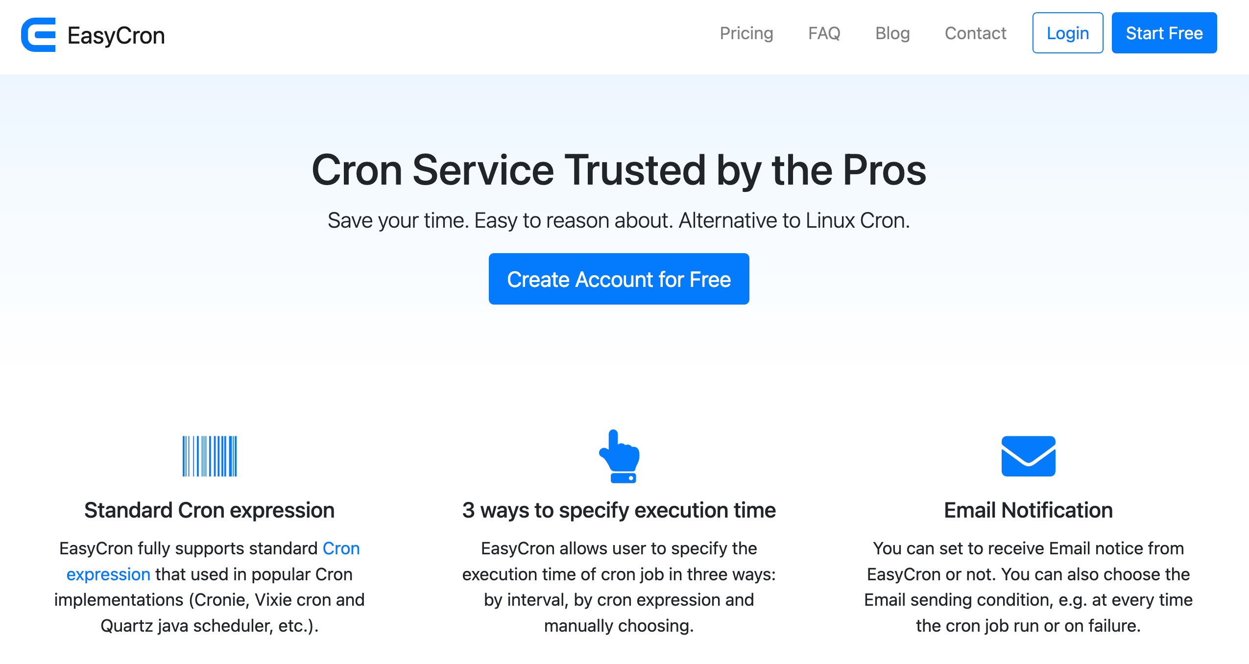 crm easycron home