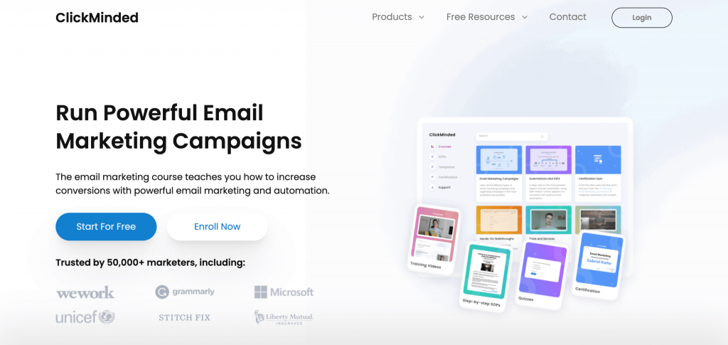 clickminded email marketing course