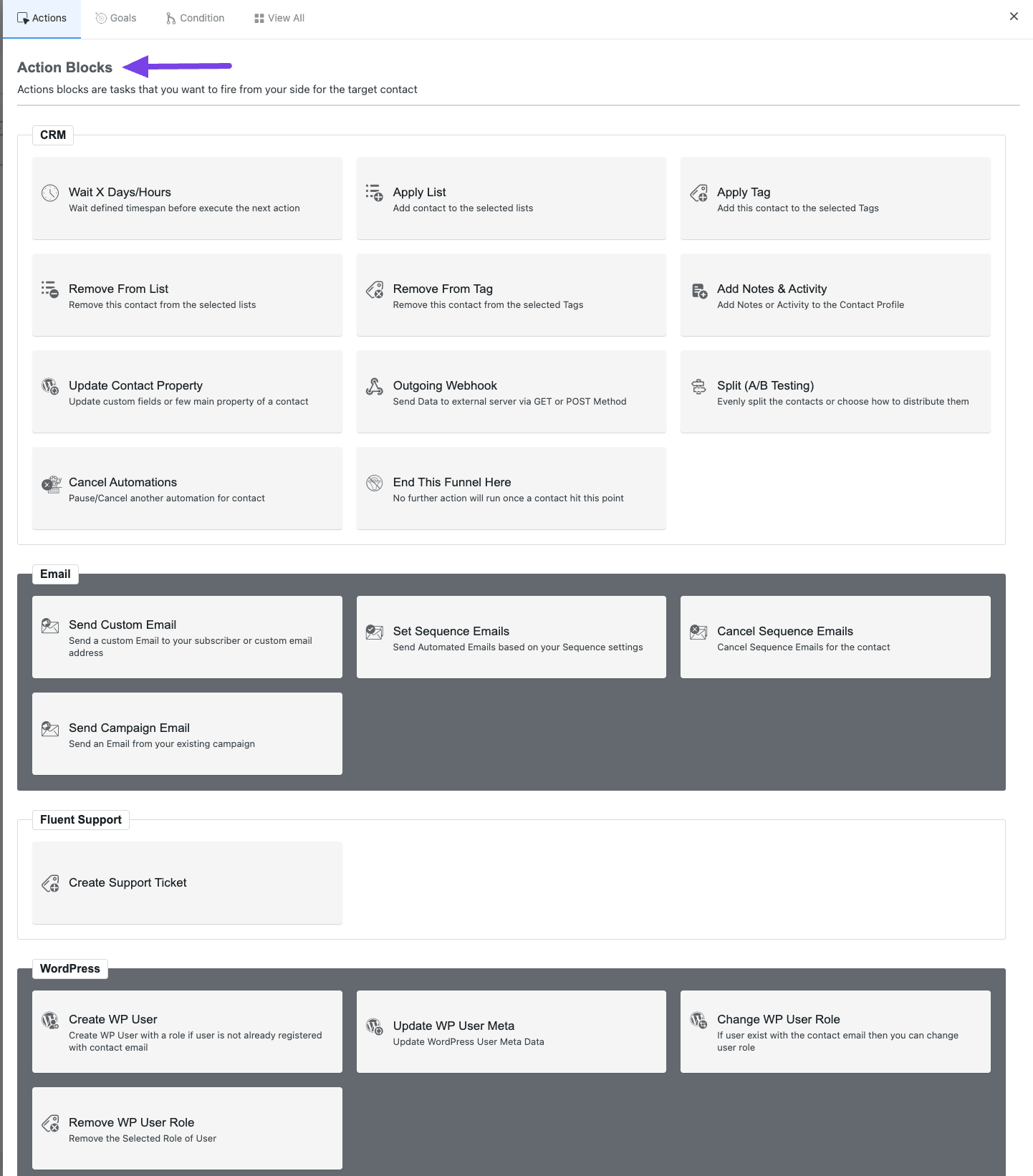 edit funnel fluentcrm 5