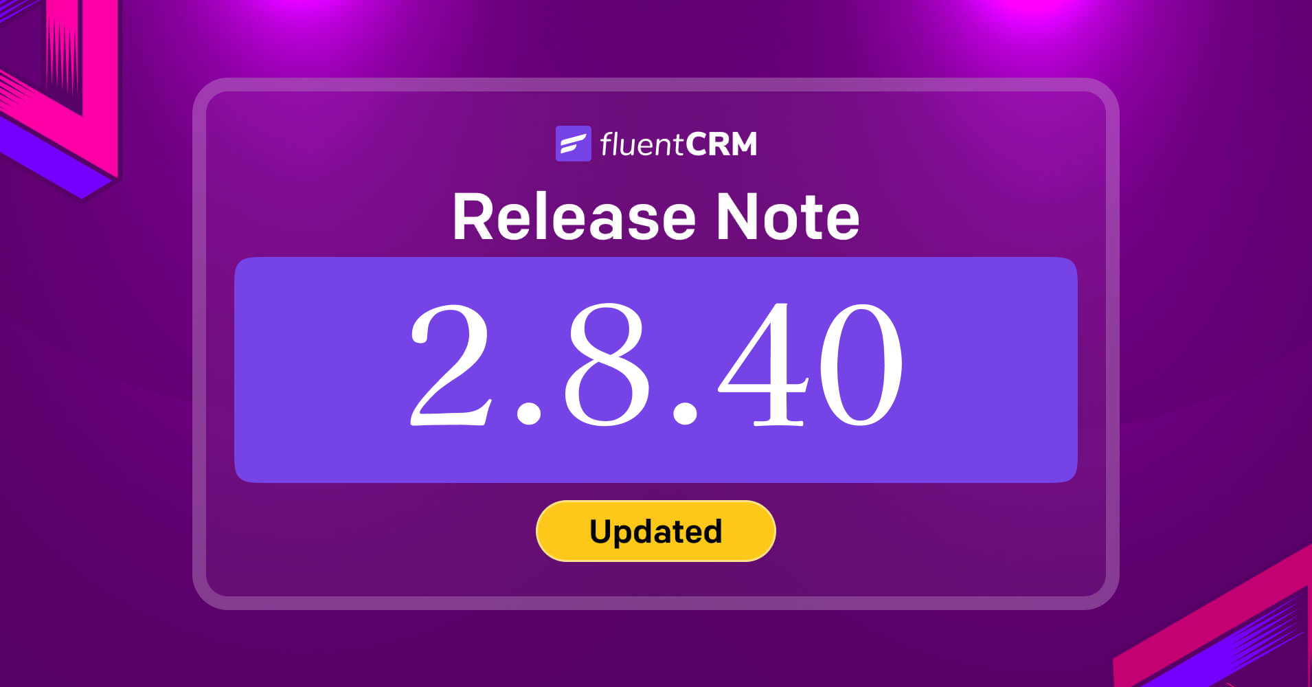 FluentCRM 2.8.40: Multi Threaded Email Sending, Event Tracking, Major Improvements & Bug Fixes! 