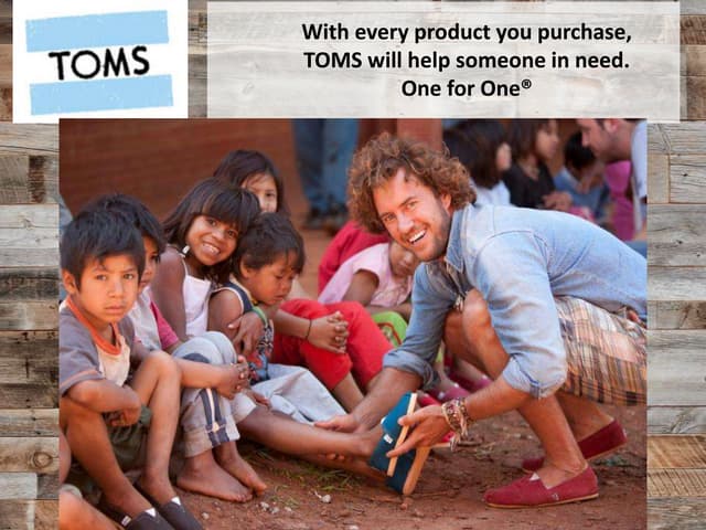 psychographic segmentation in marketing: Real life examples of TOMs footware