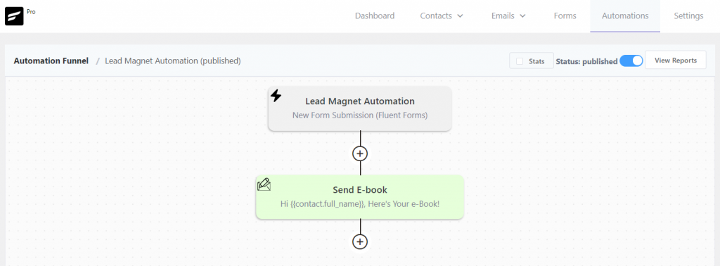 creating a learndash lead magnet automation