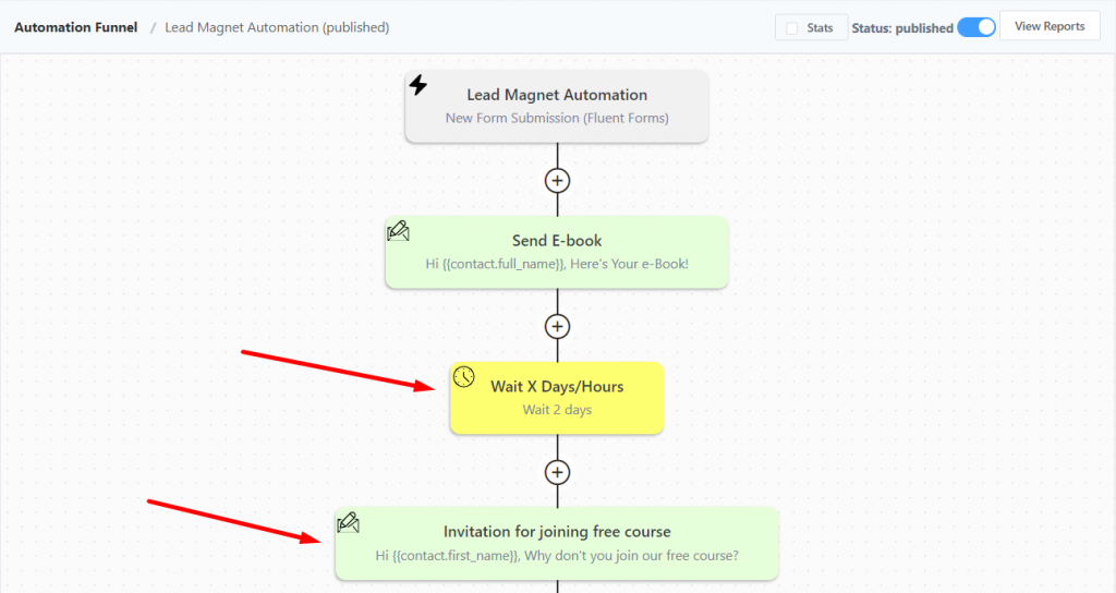 creating a learndash lead magnet automation 2