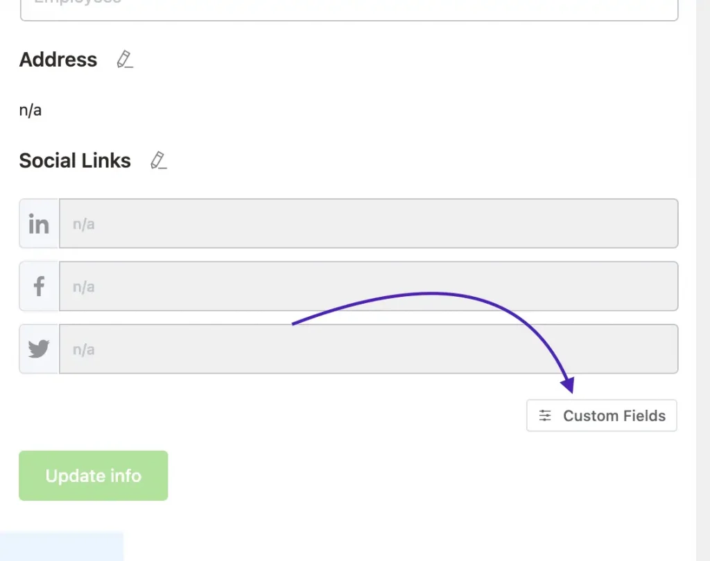 Company Module: Custom Field