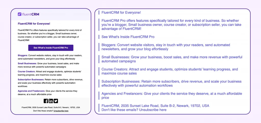 HTML Email vs. Plain Text Email