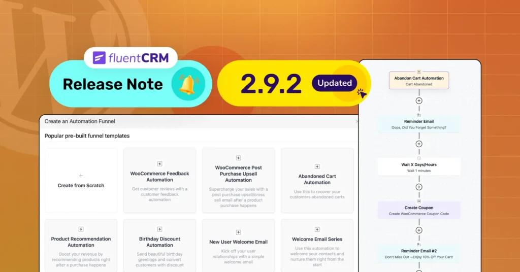 FluentCRM 2.9.2