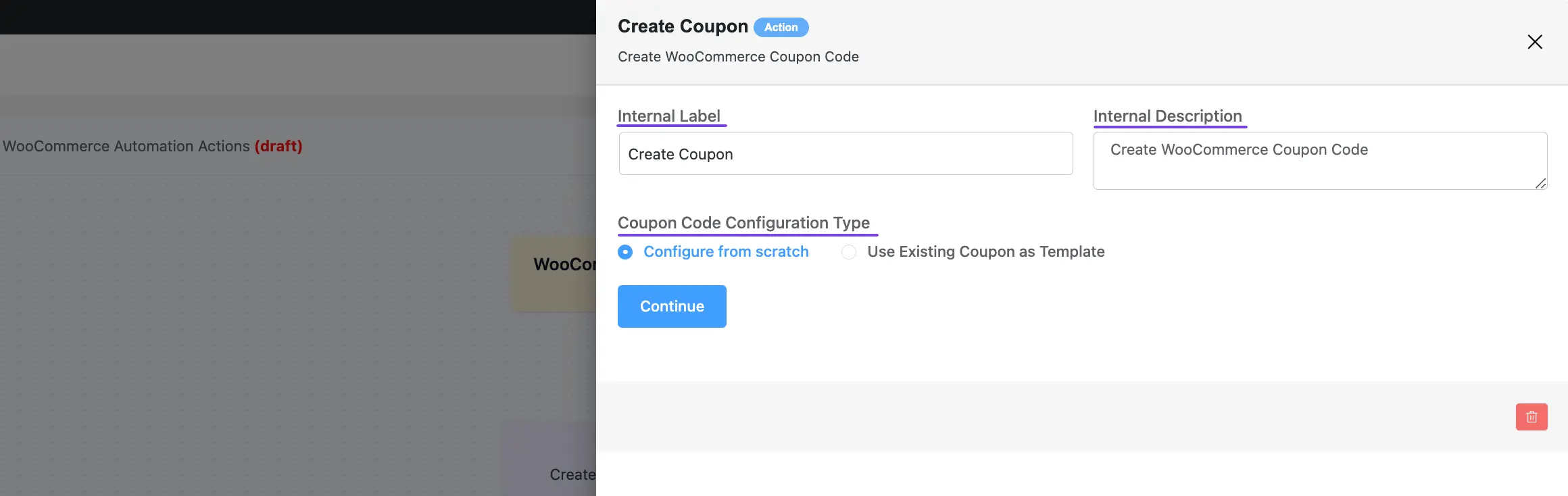 create coupon