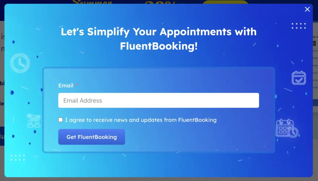 Gated Content: FluentBooking