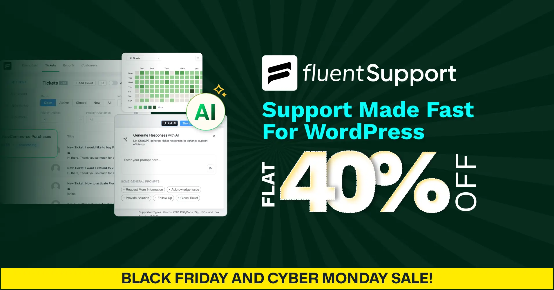 fluent support black friday