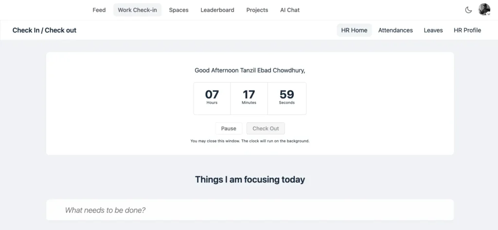 FluentCommunity HR Dashboard