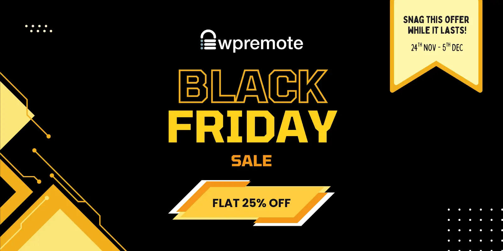 wp remote black friday offer