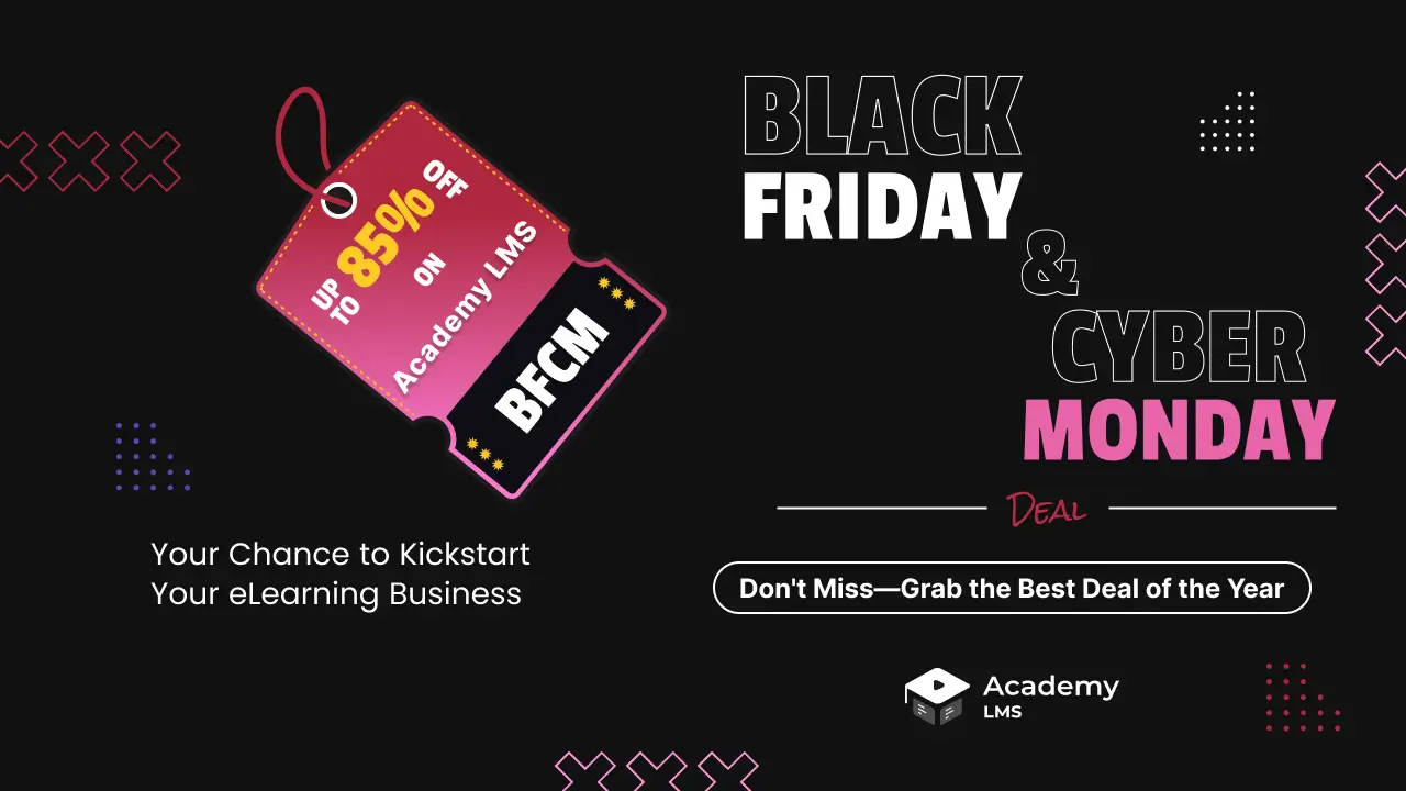 Academy LMS black friday deal