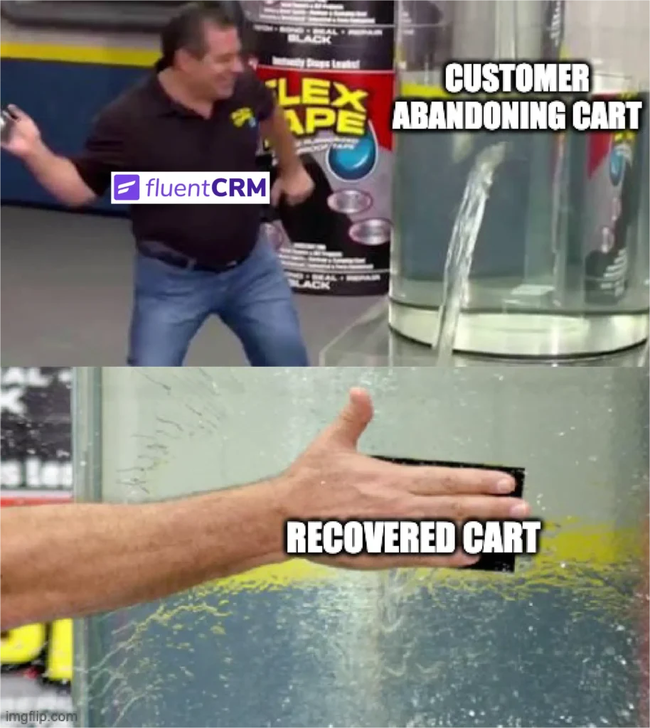 Abanadoned cart meme