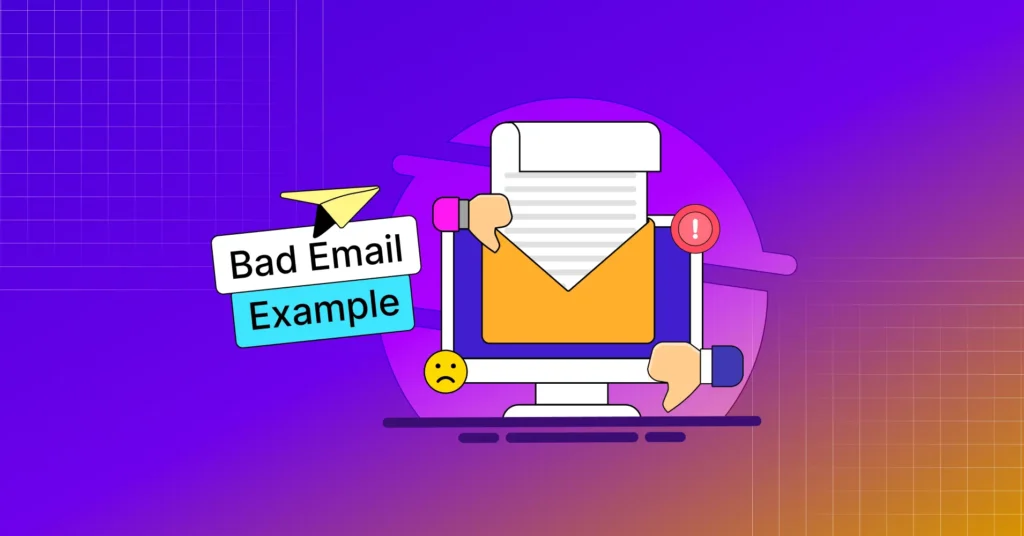 bad email examples