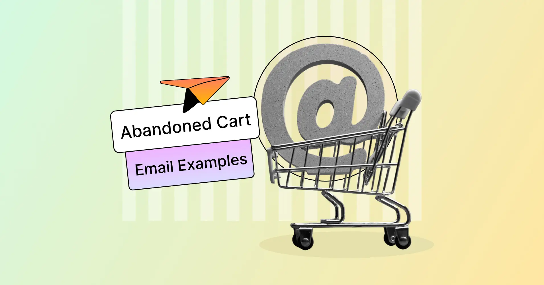 abandoned cart email examples to recover lost sales