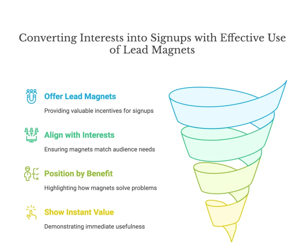 email list building strategies lead magnets