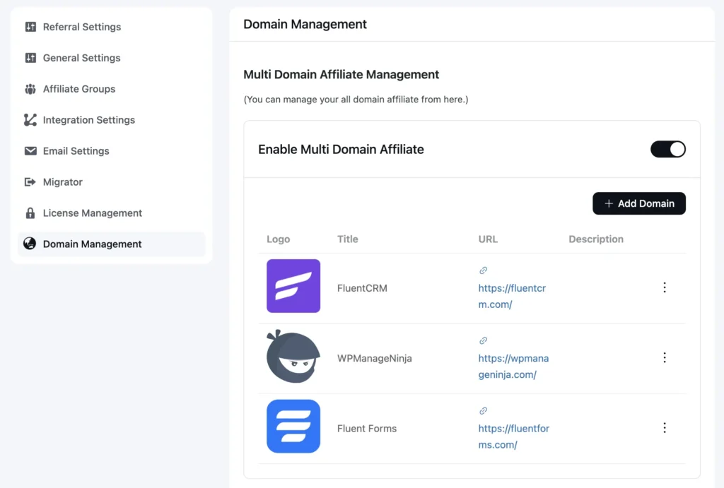 multi domain management