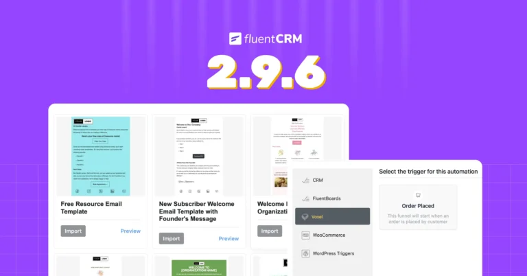 fluentcrm 2.9.6