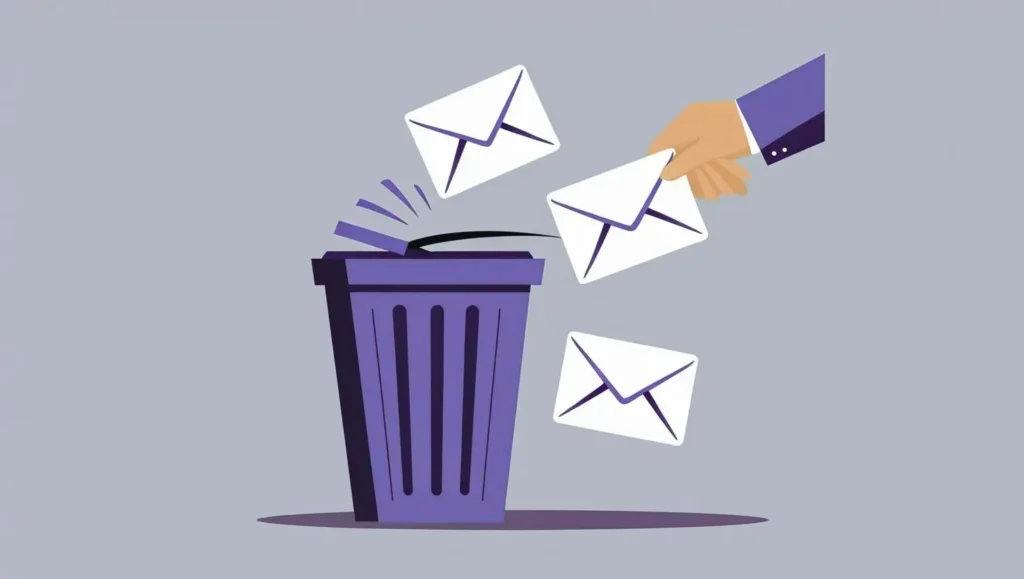 dump emails
