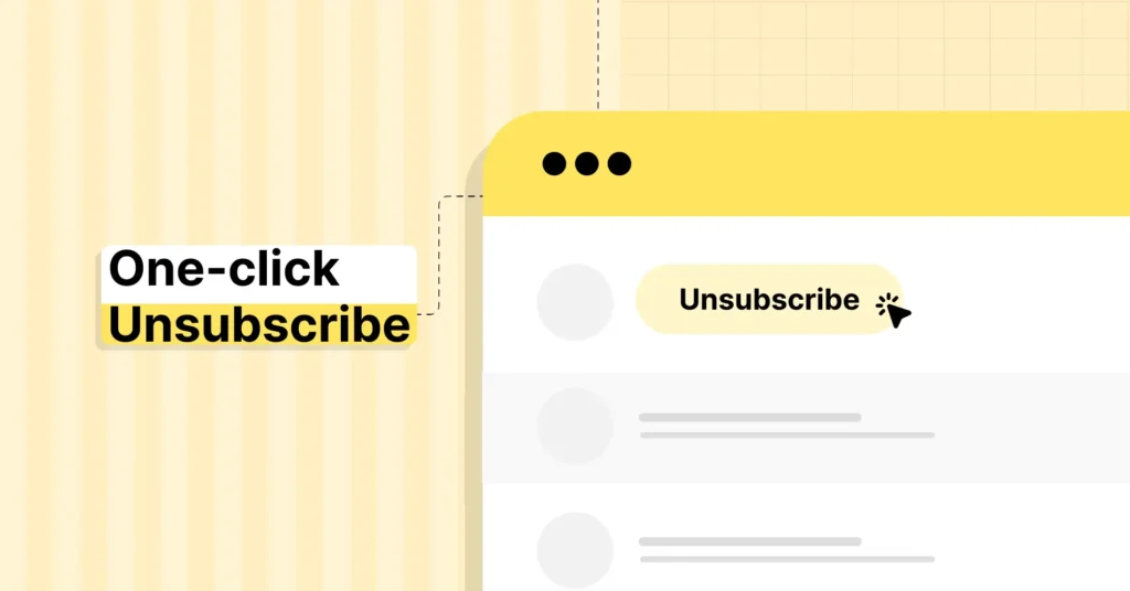 what is one click unsubscribe and how it can impact your email marketing