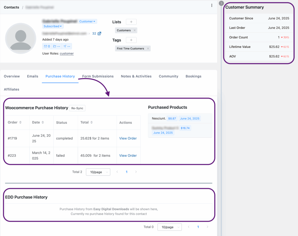 contact tracking