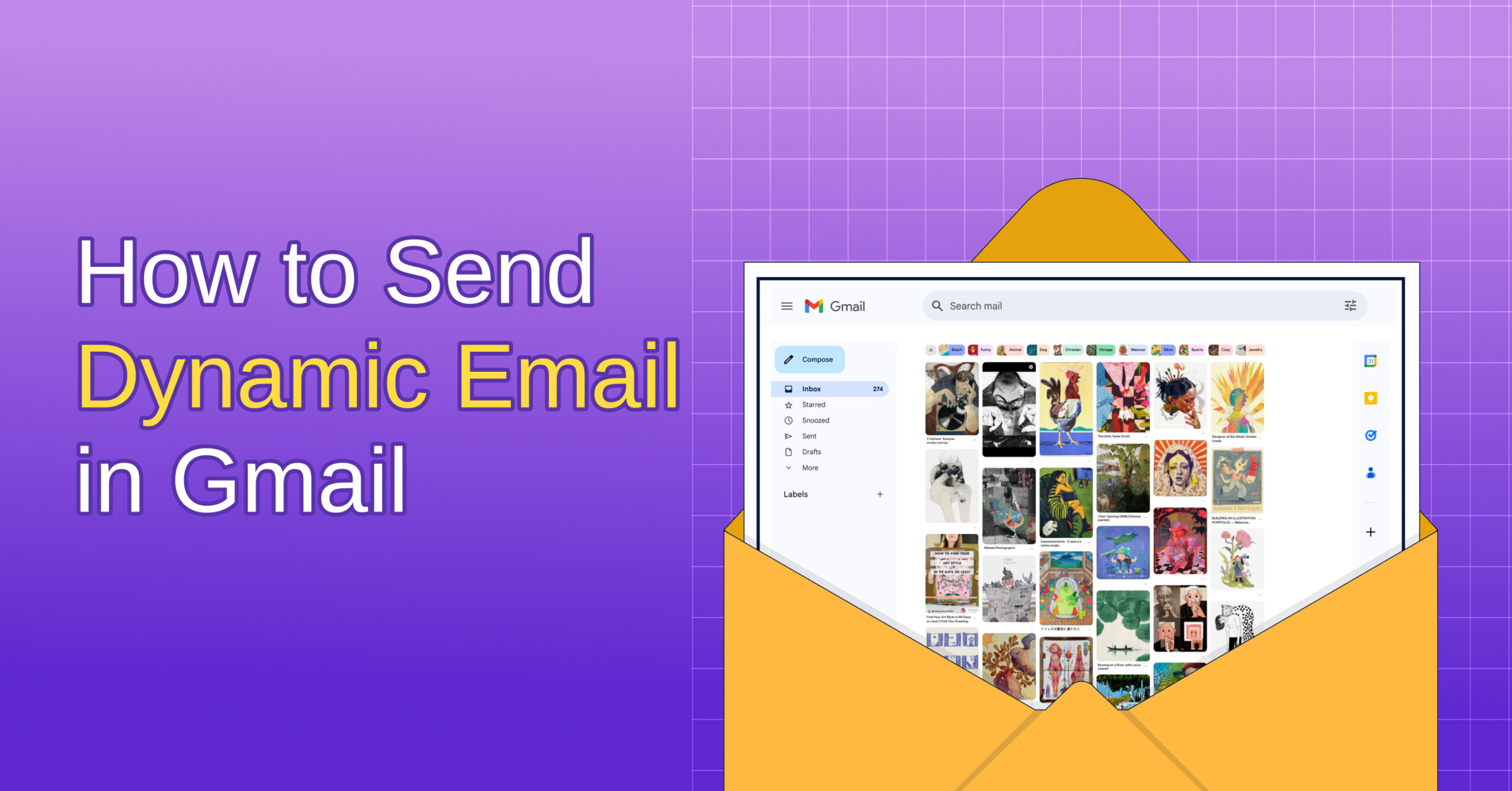 How to Send Dynamic Email in Gmail