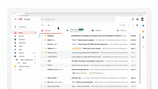 gmail pinterest wirhvsl