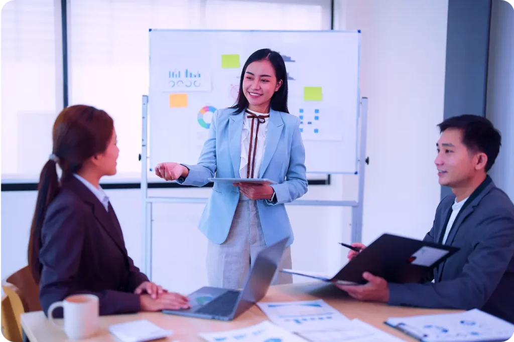 group business people collaborating office 1