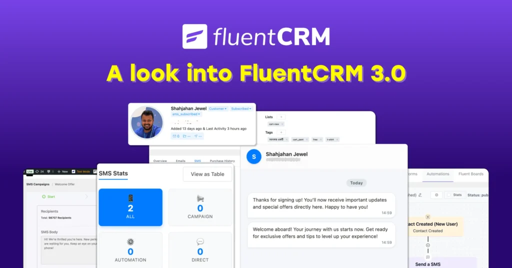 whats coming in fluentcrm 3.0