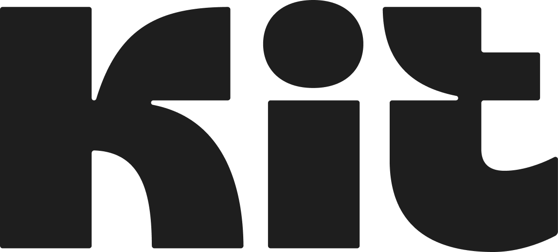 kit logo soft black