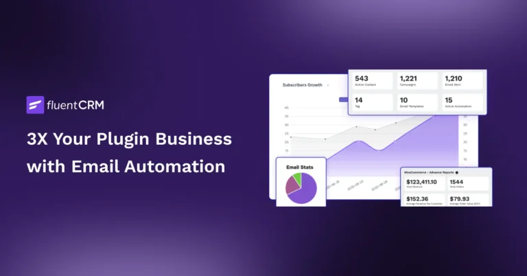 3x wordpress plugin business with email automation