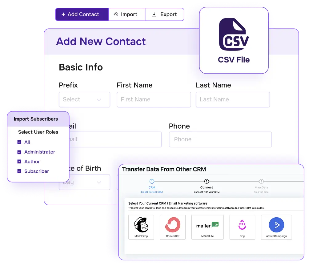 add or import your contacts 101