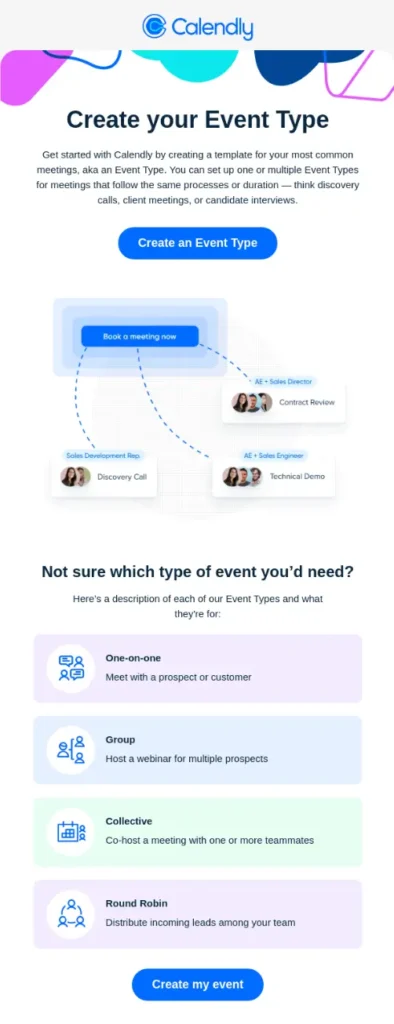 Onboarding Email Example: Feature Focused