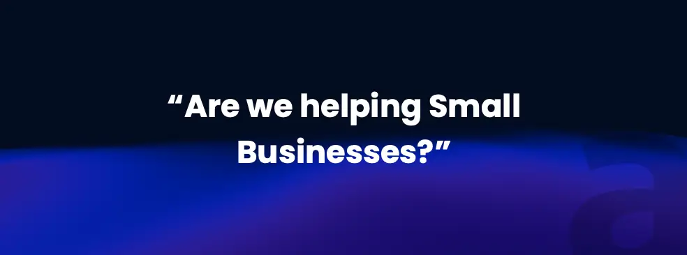helping small businesses