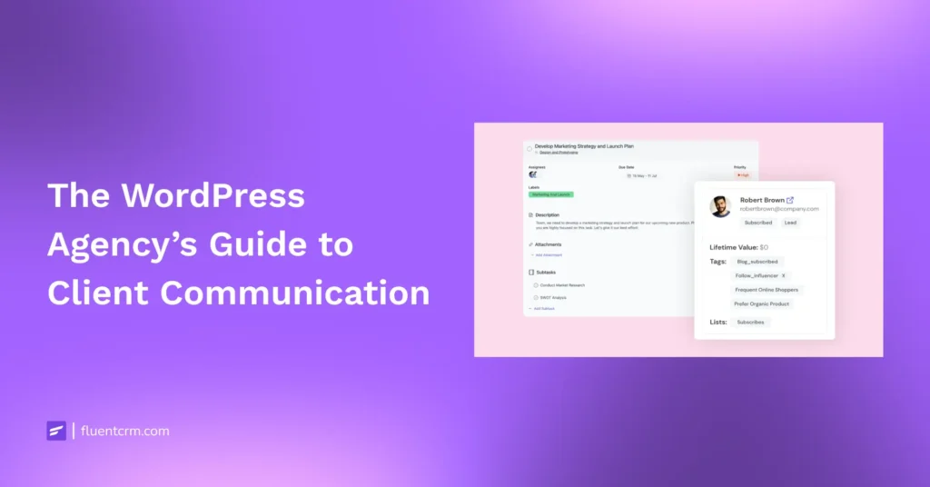 wordpress client management