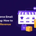E-commerce email marketing graphic showing tools for multiplying revenue.
