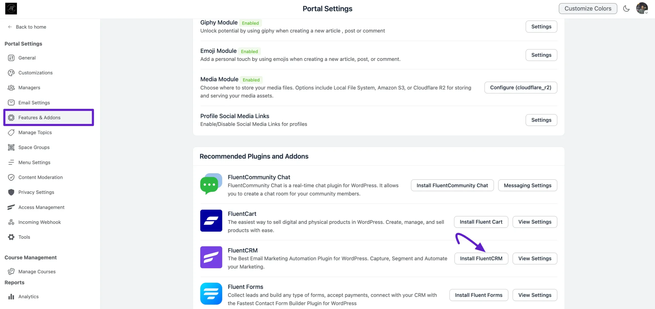 install and activate 1