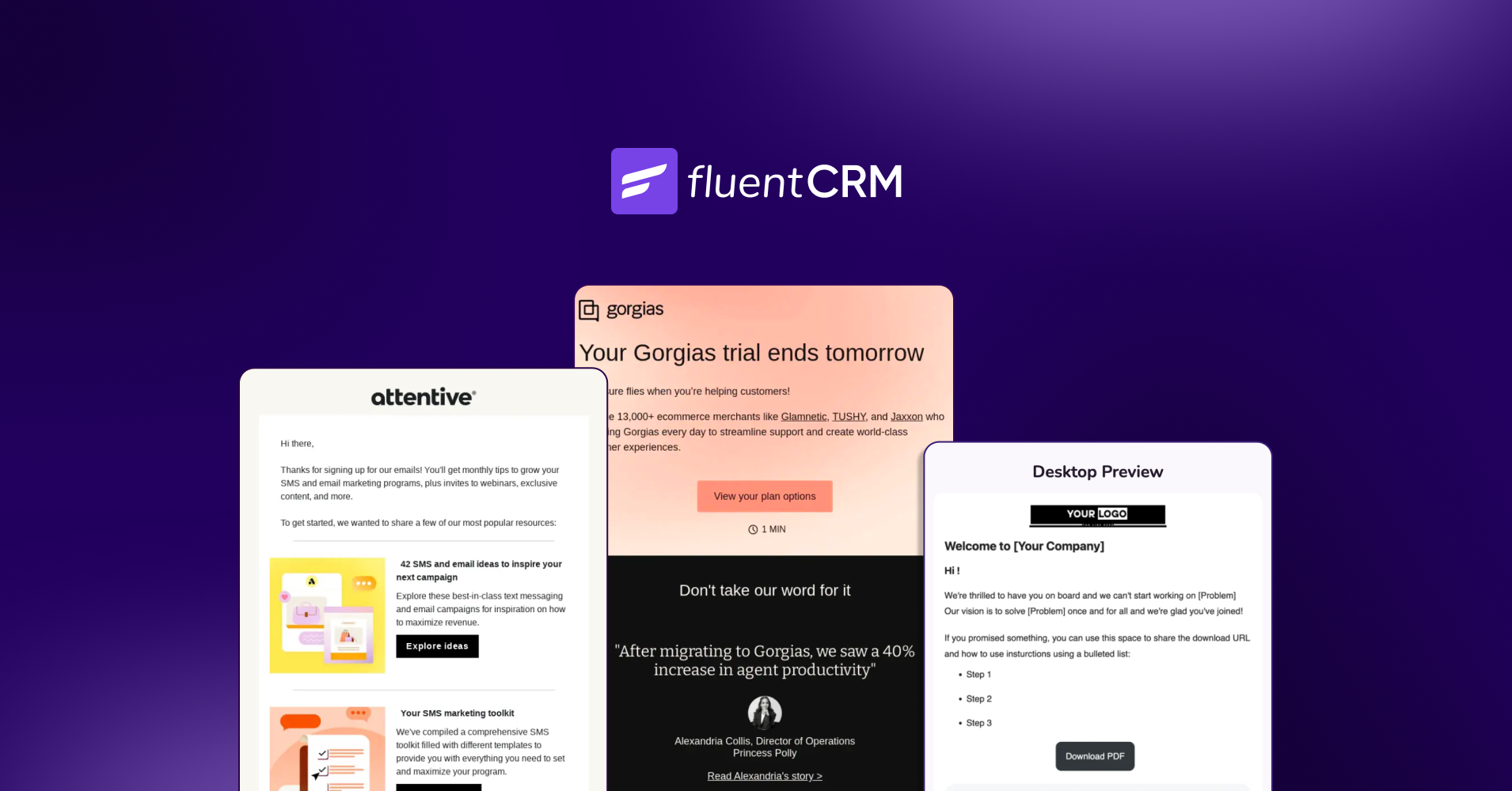 lead nurturing email template