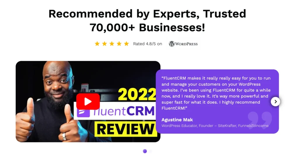 Expert Endorsement example